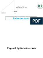 Endocrine Cases: Nahda College Program of Pharmacy Department of Clinical Pharmacy 2020-2021