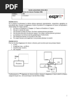 TD UML Diagramme de Classe Cas Utilisation Objet