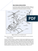 Structures of Helicopter: Figure 1: Exploded View of A Twin-Blade Rotorcraft