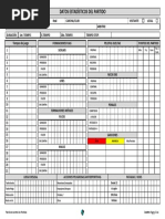 Planilla de Estadística de Partido