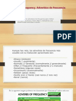 Adverbs of Frequency - Time Expressions