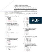 Pts Matematika Kelas XI