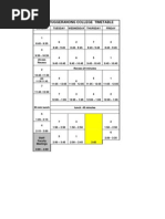 Lake Tuggeranong College Timetable