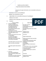 Detailed Lesson Plan in Math 4