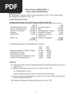 Practice Questions-Accounts For Mon Profit Making-1