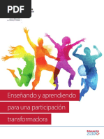 Enseñando y Aprendiendo para Una Participación Transformadora