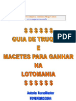 Dicas Lotomania