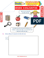 Nocíon de Conjunto para Primer Grado de Primaria