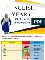 BI Y6 Reflexive Pronouns Notes