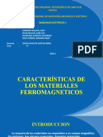 Exposicion Material Ferromagnetico - Ciclo de Histeresis