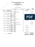 Najeem Cashew Industries, 2019-20: Particulars Credit Debit Opening Balance 92,26,042.94