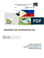 Masining Na Pagpapahayag (Modyul)