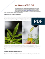 Read "Customer Reviews" Before Buying Prime Nature CBD Oil!