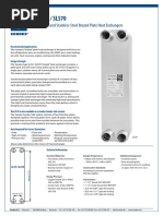 SL70 / SLS70: Copper and Stainless Steel Brazed Plate Heat Exchangers