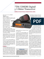 Yaesu FTM-3200DR Digital/ Analog 2-Meter Transceiver: An Inexpensive Addition To Yaesu's Lineup of System Fusion Radios