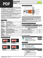 Operating Instructions SZ-7556-58-66-68-P: General Description Installation and Dimensions