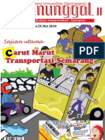 Tabloid Manunggal Carut Marut Transportasi Semarang