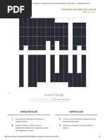 Imprimir Crucigrama - Conceptos de Selección Natural (Biología - 9º Secundaria - CN Biologia Evolucion)