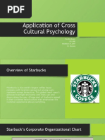 Application of Cross Cultural Psychology