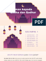 Iman Kepada Qadha Dan Qadar