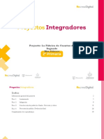 Ficha Didáctica - Proyecto Integrador - Segundo Grado, Febrero