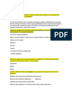 Estructura Bacteriana 1er Cuestionario de Micro II