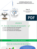 Fases de Evaluación Del Desempeño