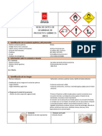 Tarjeta de Seguridad Cloro Al 70