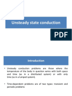 Unsteady State Conduction