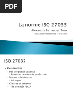 La Norme ISO 27035