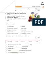 Fast Worksheet Grammar 13: and Cats