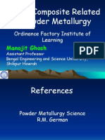 Powder Composite Related To Powder Metallurgy: Ordinance Factory Institute of Learning