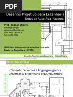 Aulas de Desenho Projetivo 1 - Introduçao