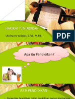 Hakikat Pendidikan