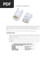 Conector RJ-45 - Dixon