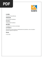 HERNANDEZ NIEVES BRENDA-Actividad 2. Descripción de Antecedentes y Planteamiento Del Problema, Como de Objetivo General y Objetivos Específicos.