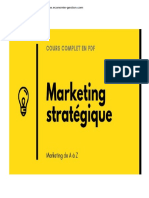 Cours de Marketing Stratégique PDF