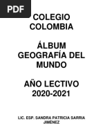 Albúm Geografía Del Mundo 1 Parte 2020