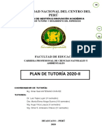 Plan de Tutoría - CP CNA 2020-II