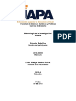 Metodología de La Investigación I - 5ta SEMANA