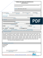 Formulario Único de Tramites (Fut)