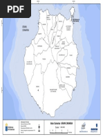 Mapa Mudo de Gran Canaria Con Municipios