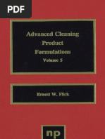 Advanced Cleaning Product Formulations Volume5