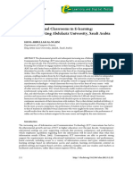 The Use of Virtual Classrooms in E-Learning: A Case Study in King Abdulaziz University, Saudi Arabia