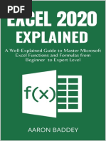 Excel 2020