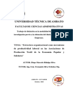 Tesis Estructura Organizacional