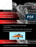 Automobile Maintenance