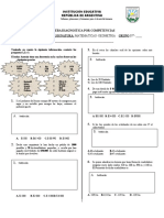 Evaluacion Diagnostica Matematica Septimo Ferreteria