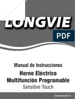 Manual Horno Longvie