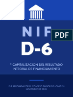 " Capitalizacion Del Resultado Integral de Financiamiento